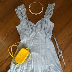 Free People Chambray Dress